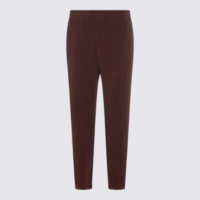 ISSEY MIYAKE BROWN PANTS