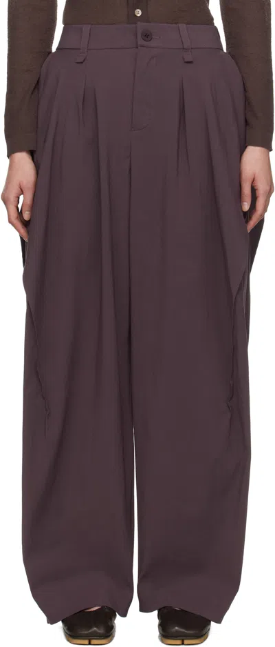 Issey Miyake Brown Personality Trousers In 89 Nasu Brown