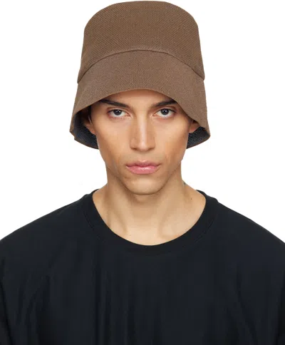 Issey Miyake Brown Washi Bucket Hat