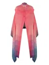 Issey Miyake Button-down Waistcoat In Pink
