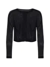 Issey Miyake Buttoned Cardigan In Black