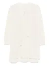 Issey Miyake Buttoned Draped Sweater