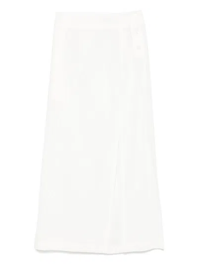 ISSEY MIYAKE PRESSED FORM MIDIROCK
