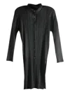 Issey Miyake Buttoned Pp58jj492 Top In Black