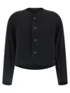 Issey Miyake 'campagne' Cardigan In Black