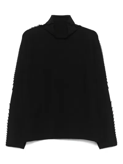 Issey Miyake Campagne Jumper In Black