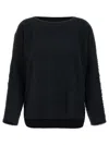 Issey Miyake Campagne Sweaters And Cardigans Black In Blue