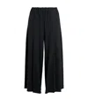 Issey Miyake Campagne Trousers In Black