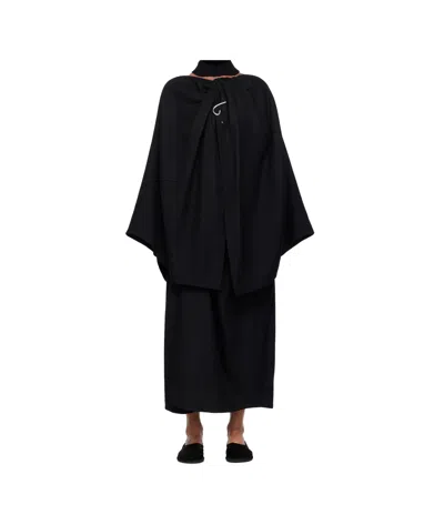 Issey Miyake Black Entwine Cardigan In 15 Black
