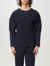 Issey Miyake Cardigan Homme Plisse'  Men Color Blue In Blau