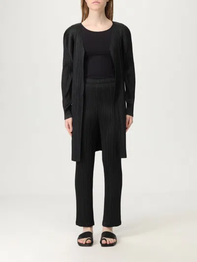 Issey Miyake Cardigan Pleats Please  Woman Color Black