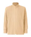Issey Miyake Cargo Plissé-effect Jacket In Nude