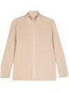 Issey Miyake Cargo Plissé-effect Jacket In Neutrals