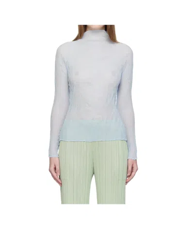 ISSEY MIYAKE CHIFFON TWIST 3 CHIFFON TOP