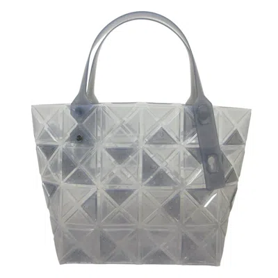 Pre-owned Issey Miyake Clear Handbag Tote Bag () In Transparent