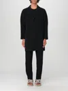 Issey Miyake Coat Homme Plisse'  Men Color Black In Schwarz