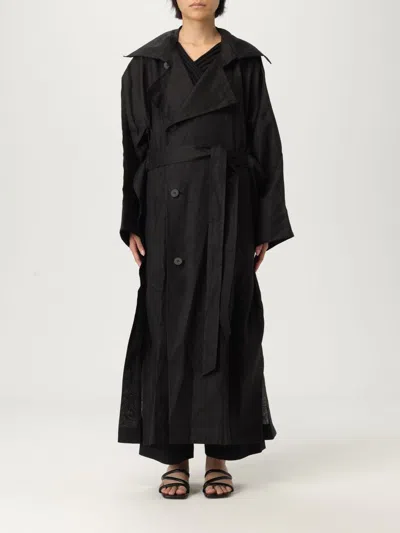 Issey Miyake Coat  Woman Color Black