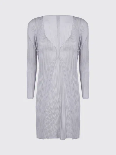 Issey Miyake Coat Pleats Please  Woman Color Grey In Gray
