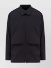 Issey Miyake Collared Front Pockets Long Sleeves Jacket In Black