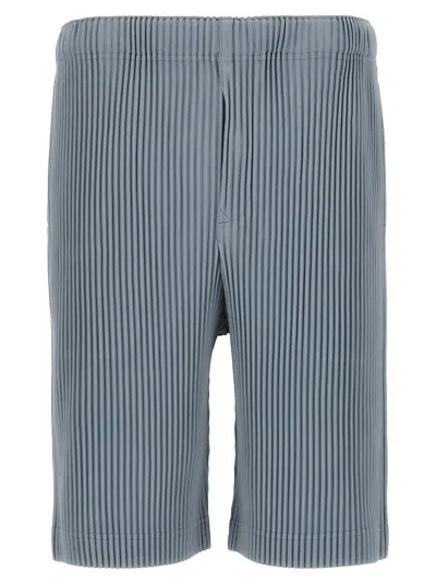 ISSEY MIYAKE COLOR PLEATS BERMUDA SHORTS