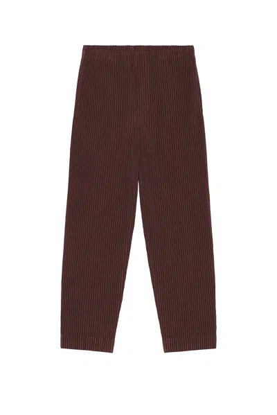 ISSEY MIYAKE COLOR PLEATS STRAIGHT PANT
