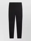Issey Miyake Comfortable Trousers Elastic Waistband In Black