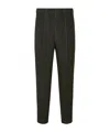 Issey Miyake Black Basics Trousers In Black