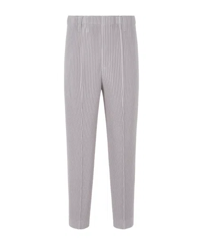 Issey Miyake Compleat Trousers In Gray