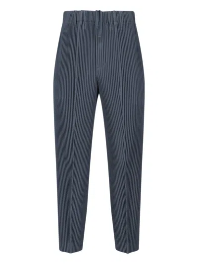 Issey Miyake Compleat Trousers" Pleated Pants - Blue
