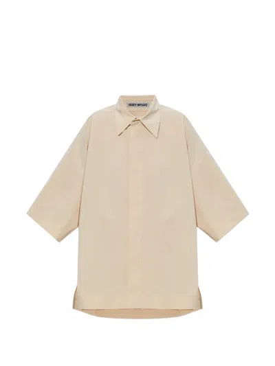 Issey Miyake Concealed-button Shirt In Animal Print