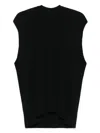 Issey Miyake Crew-neck Sleeveless Jumper
