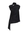 Issey Miyake Black Eye Of The Bean Top In Black