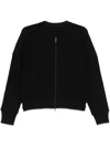 Issey Miyake Crepe Knit Jacket In Black