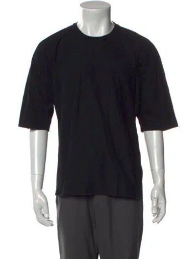 Pre-owned Issey Miyake Crew Neck Short Sleeve T-shirt In Black