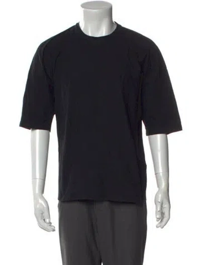 Pre-owned Issey Miyake Crew Neck Short Sleeve T-shirt In Black
