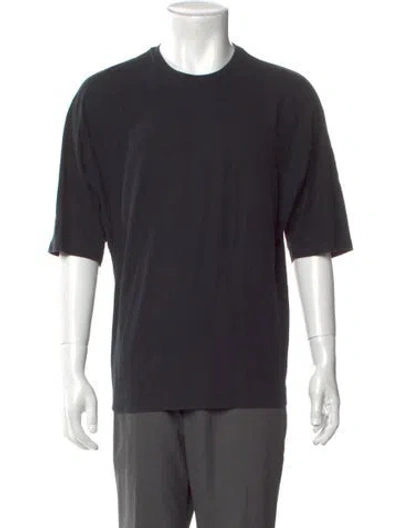 Pre-owned Issey Miyake Crew Neck Short Sleeve T-shirt In Gray