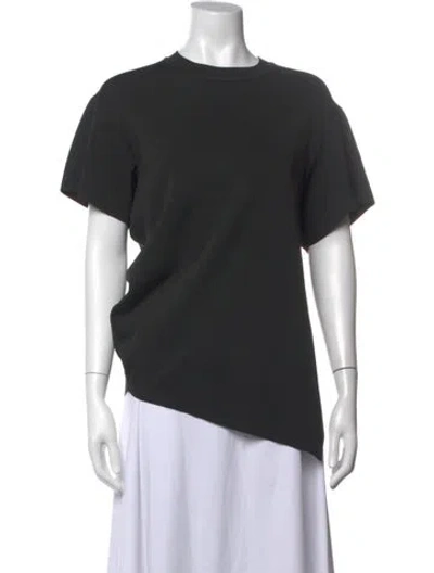Pre-owned Issey Miyake Crew Neck Short Sleeve T-shirt In Gray