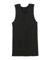 Issey Miyake Pleated Tank Top In Black