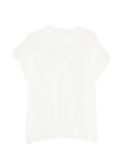 Issey Miyake Crew-neck T-shirt In White