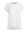 Issey Miyake Crimped And Pressed Blouse In White