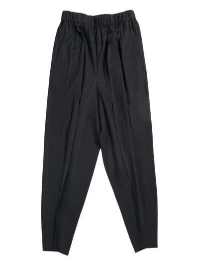 Issey Miyake Cropped Tapered Trousers
