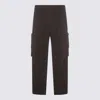 Issey Miyake Trousers Blacks And Greys In Brown