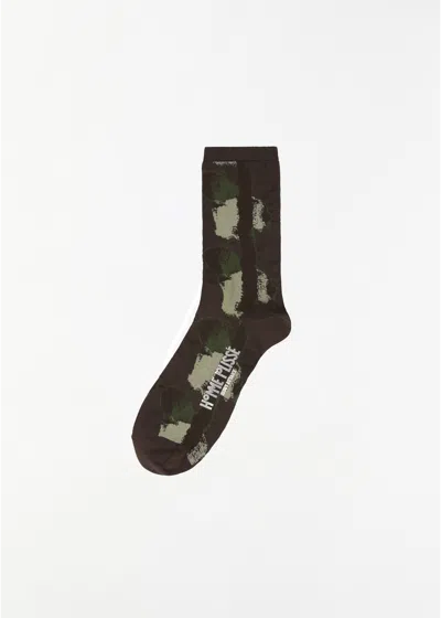 Issey Miyake Dawn Stretch Cotton Socks In Multi