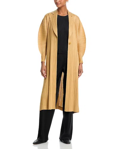 Issey Miyake December Coat In White