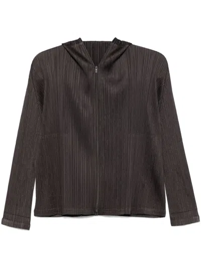Issey Miyake December Hoodie In Black