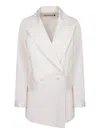 Issey Miyake Wrinkled Effect Jacket In White