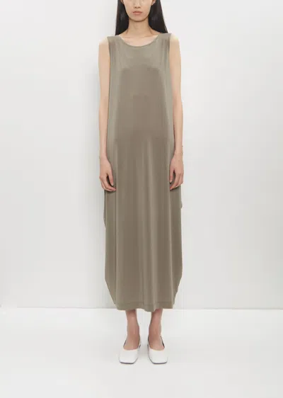 Issey Miyake Drape Jersey-56 Dress In Neutral