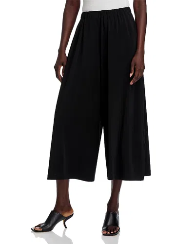 Issey Miyake Drape Jersey Pants In Black