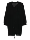 Issey Miyake Cardigan Mit Drapierung