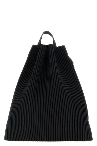 Issey Miyake 'drawstring Pleats' Bag In Black